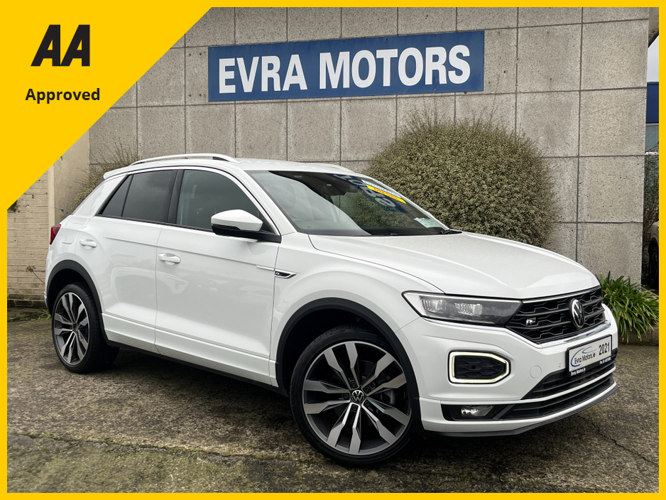 2021 Volkswagen T-Roc R-LINE AUTOMATIC 2.0 DIESEL //LOW MILES//HALF LEATHER SEATS//ADAPTIVE CRUISE CONTROL//REVERSE CAMERA//KEYLESS ENTRY// €27,950