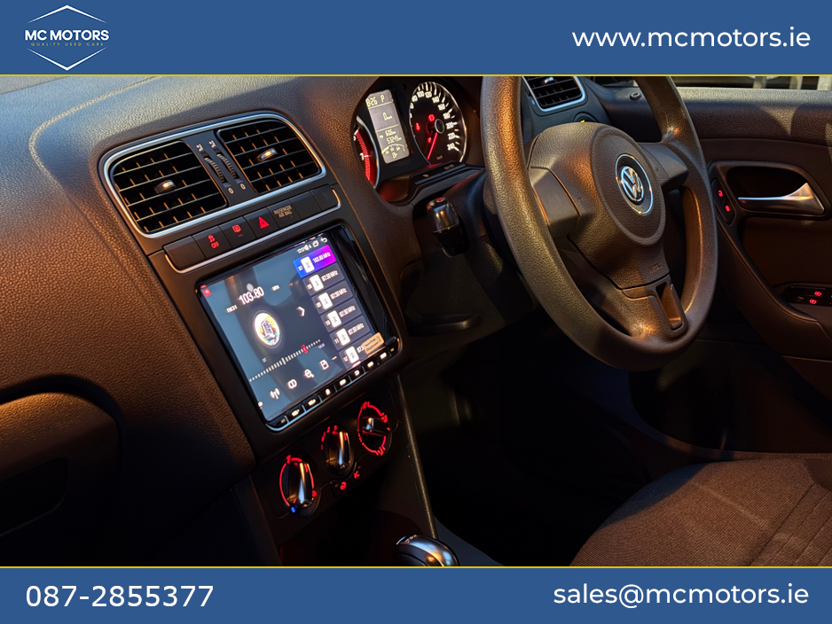 2012 Volkswagen Polo 6 MONTH WARRANTY + NCT + TAX €8,950