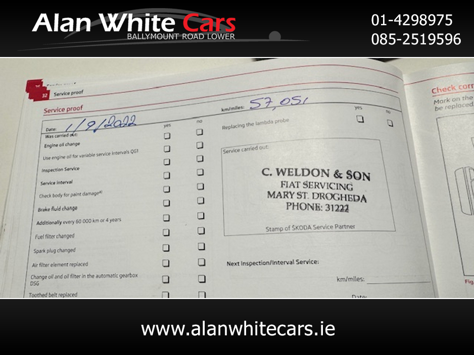 2013 Skoda Fabia MONTE CARLO 1.2 HTP 60HP 4DR €7,950