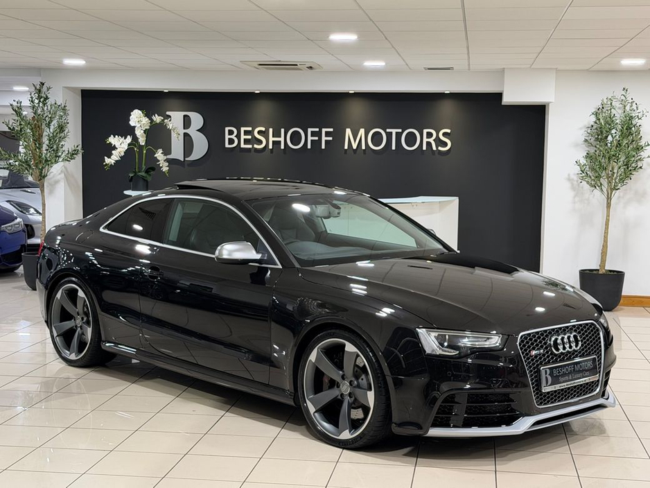 2015 Audi RS5 4.2 V8 FSI QUATTRO (450 BHP)=PAN ROOF//LOW MILES//D REG=FULL SERVICE HISTORY=TAILORED FINANCE PACKAGES AVAILABLE=TRADE IN'S WELCOME €44,995