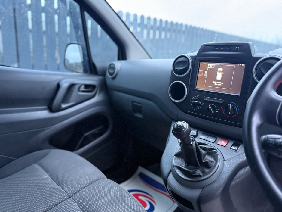 2017 Citroen Berlingo 625 ENTERPRISE BLUE 75 HDI