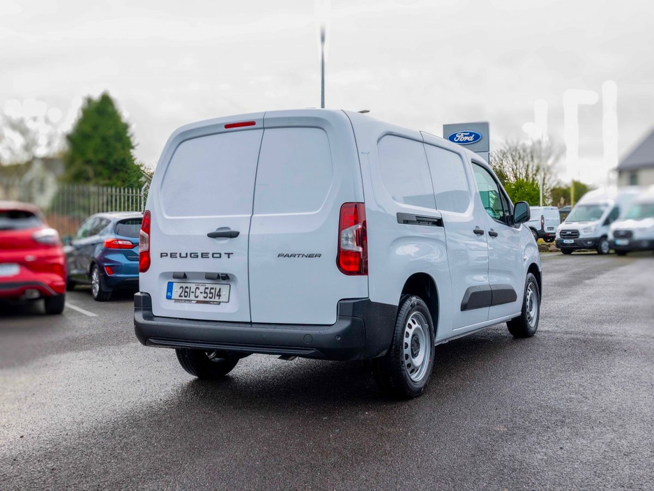 2026 Peugeot Partner 2026 Pre Reg offer PARTNER PROF PLUS 1.5 HDI 100 €23,450