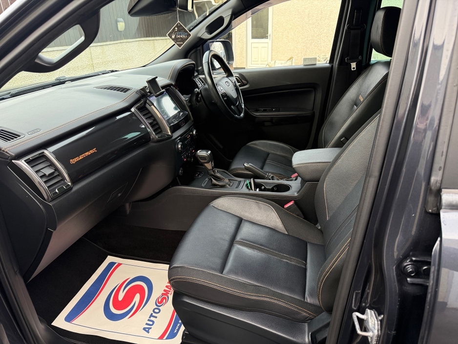 2021 Ford Ranger 2.0 WILDTRAK ECO BLUE **210 BHP**AUTOMATIC**NO VAT**FULLY KITTED**AS NEW**FSH** €33,450