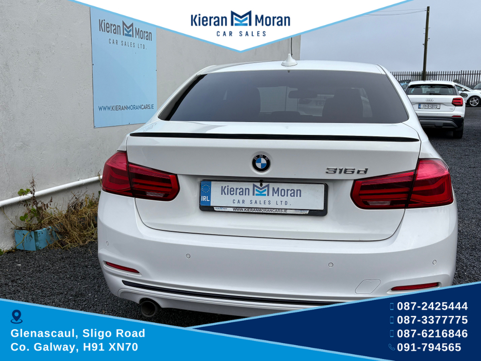 2016 BMW 3 Series 316D SPORT  4DR €11,950