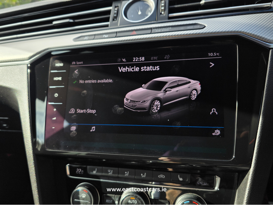 2018 Volkswagen Arteon R-LINE EDITION 2.0 TSI 280BHP 360 CAM BEST RADIO-NAV VIRTUAL COCKPIT ALL ASSISTANCE FULL LEATHER HEATED ELECTRIC SEATS €29,950