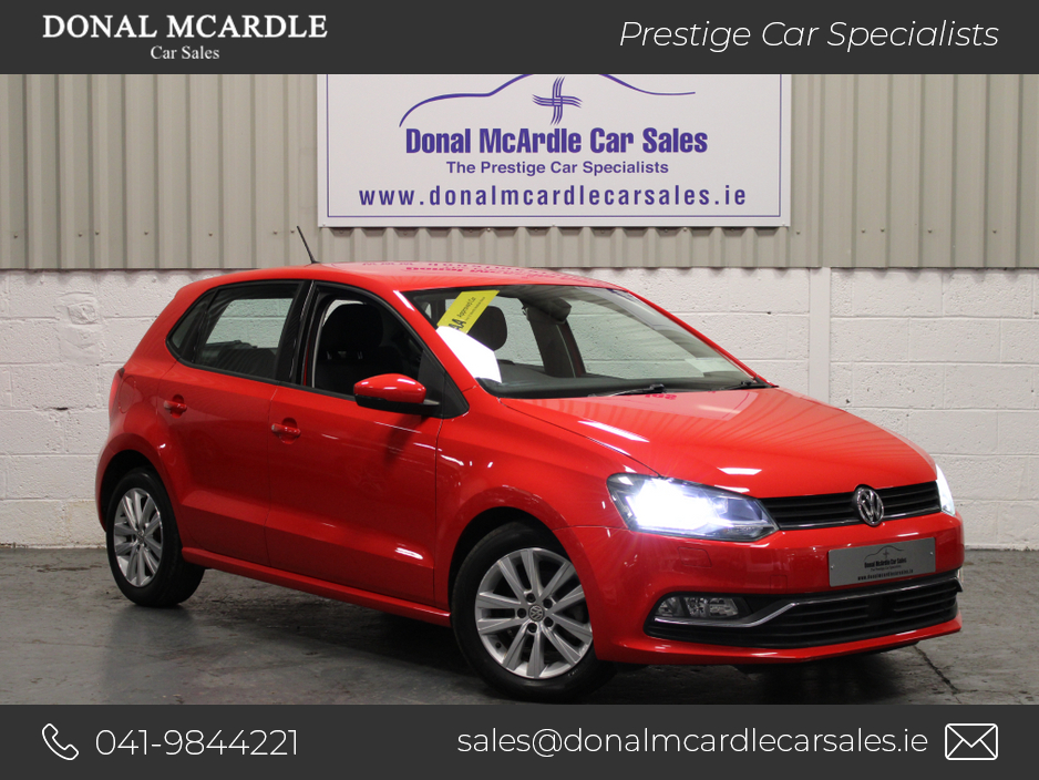 2017 Volkswagen Polo 1.2 Comfort line €13,950