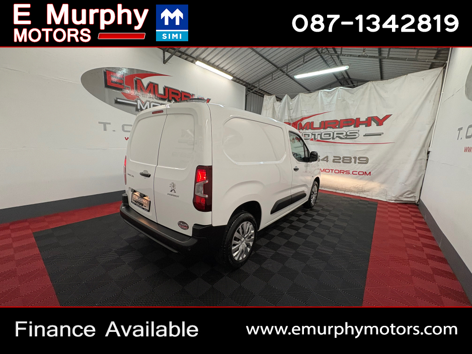 2022 Peugeot Partner 1.5 HDI PROFFESIONAL PLUS LOW MILEAGE €65 PER WEEK €12,154