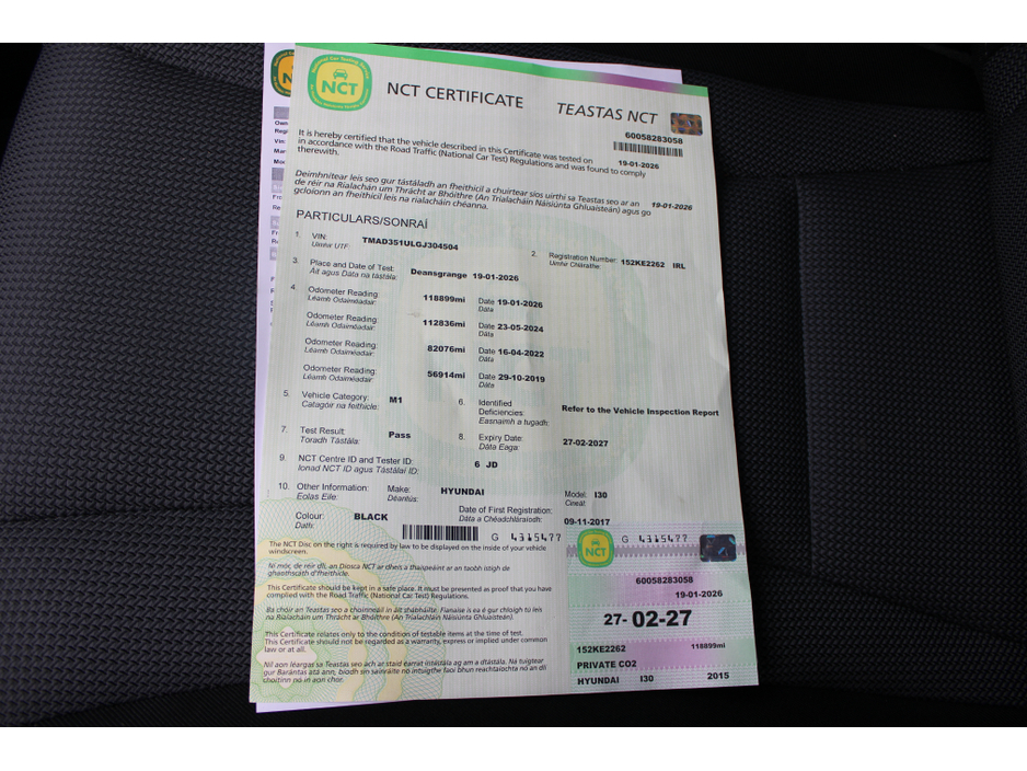 2015 Hyundai i30 1.6 CRDI SE BL/DR 110PS 5DR €7,950