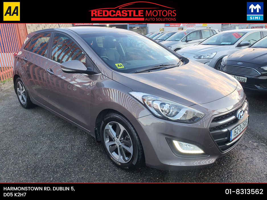 2015 Hyundai i30 1.6 DELUXE 5DR (NCT 10/26) €7,995