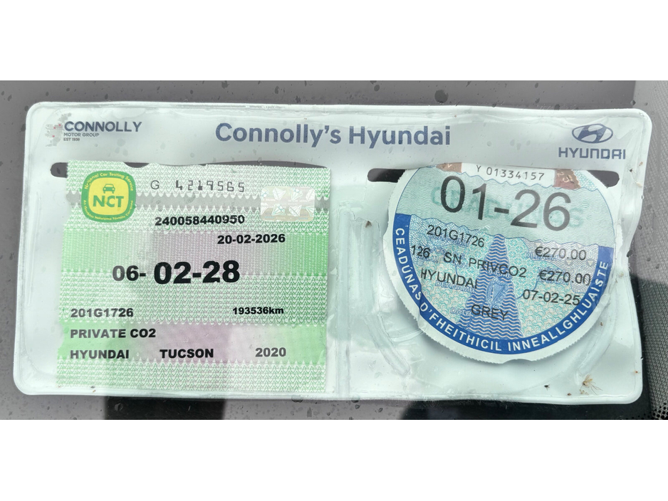 2020 Hyundai Tucson 2WD Executive €16,995