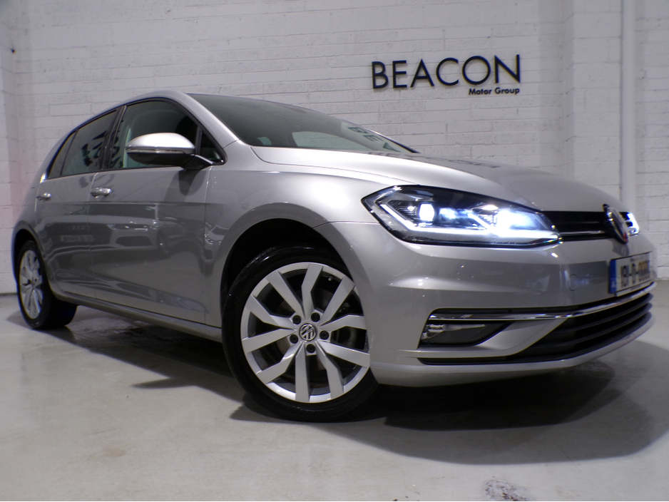 2018 Volkswagen Golf *MIESTER EDITION*MARK 7.5*AUTO*VW GOLF 1.4 TSI HIGH-LINE*FULL LEATHER HEATED MEMORY SPORT SEATS**VIRTUAL COCKPIT*PILOT PARKING*COLOUR CAMERA*SAT-NAV*APPLE-CARPLAY*ANDROID AUTO*UP-GRADED VW ALLOYS*XL M €18,900