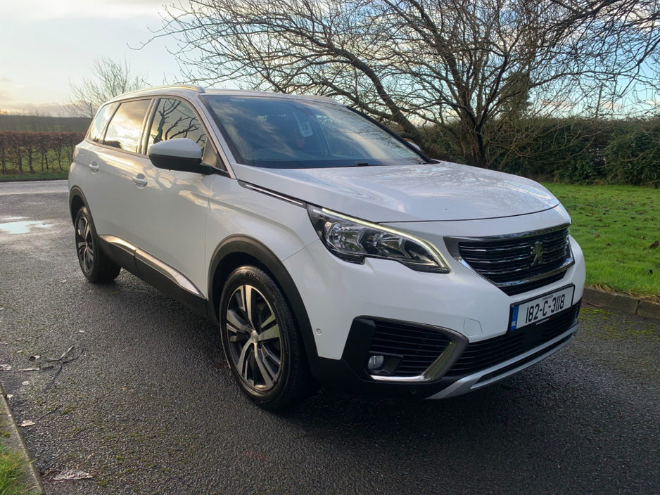 2018 Peugeot 5008 ALLURE 1.5 BLUE HDI 130 6 6.2 4DR €15,995