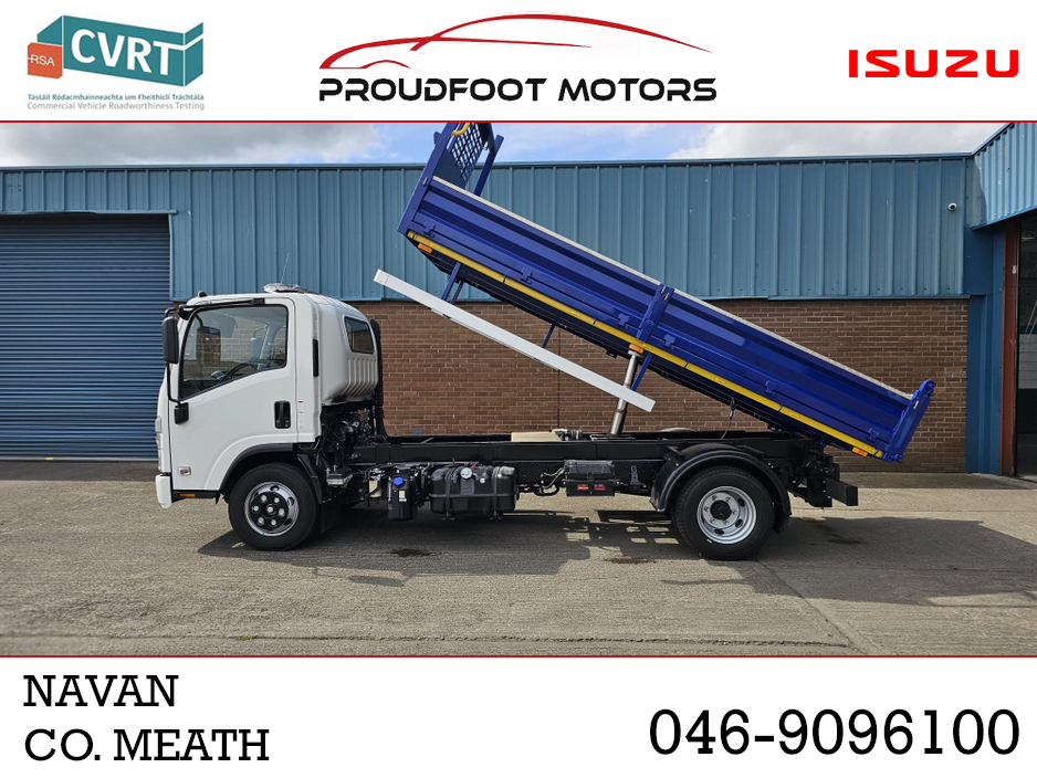 2026 Isuzu N-Series 7.5 Tonne 14 ft Tipper- Available Immediately. PRICE PLUS VAT