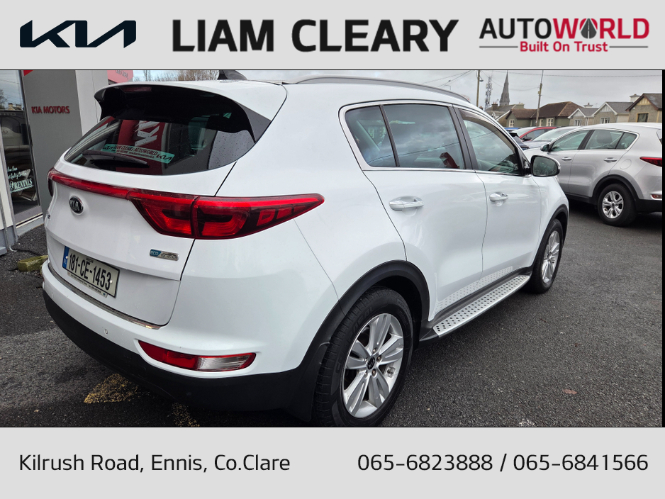 2018 Kia Sportage PLATINUM S 5DR €18,495
