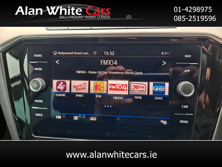 2019 Volkswagen Passat HIGHLINE 2.0 TDI MANUAL 6SPEED FWD 150HP 4DR €22,950