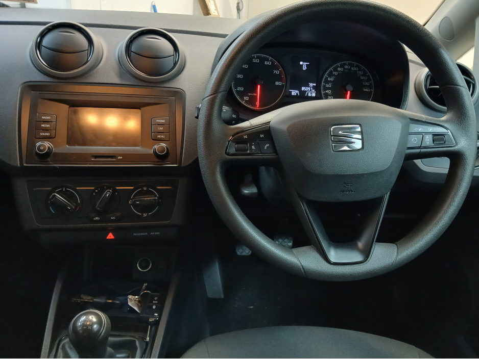 2016 SEAT Ibiza 1.0 SOL 75PS 5DR : Low Mileage : Finance Arranged : €9,950