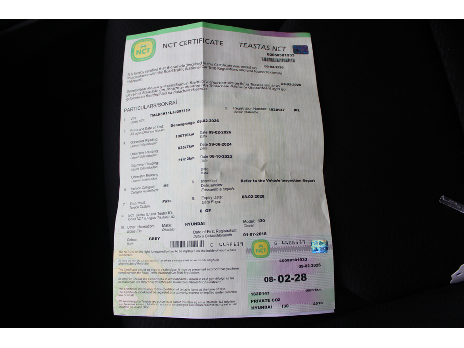 2018 Hyundai i30 I 30 FASTBACK 1.0 5DR €12,950