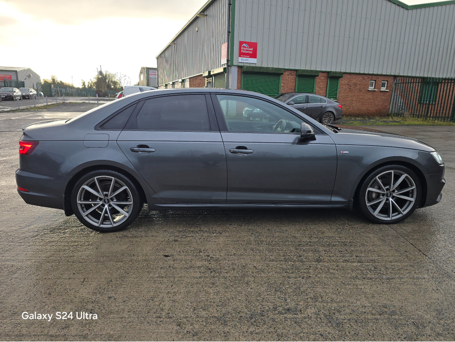 2018 Audi A4 2.0 TDI S LINE QUATTRO 4 D AUTO 190PS 4DR BLACK EDITION €25,950