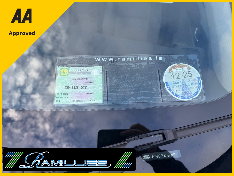2019 Kia Sportage 1.6D K3 Huge Spec, 12 Month Warranty €15,950