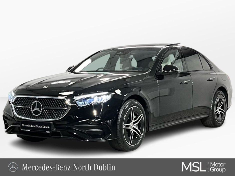 2026 Mercedes-Benz E Class 300de AMG - 19 Inch Alloys - Panoramic Sunroof - Reversing Camera - Ambient Lighting - Sat Nav - Climate Control - Electric Heated Memory Seats - Keyless Start - Apple CarPlay/Android Auto €91,288