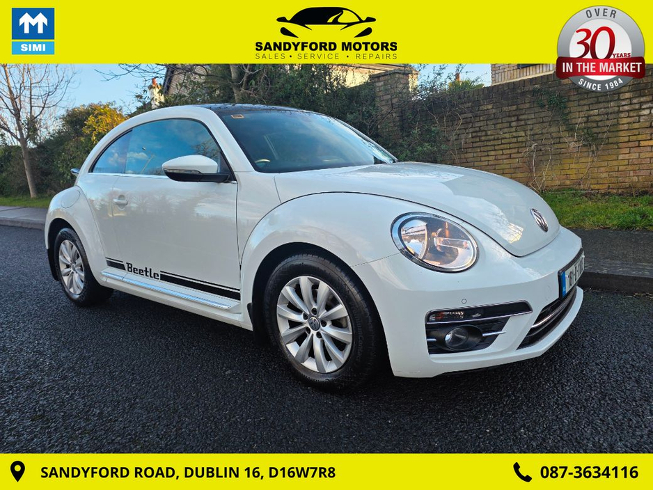 2018 Volkswagen Beetle Design 1.2tsi M6F BMT 105 3DR €16,950
