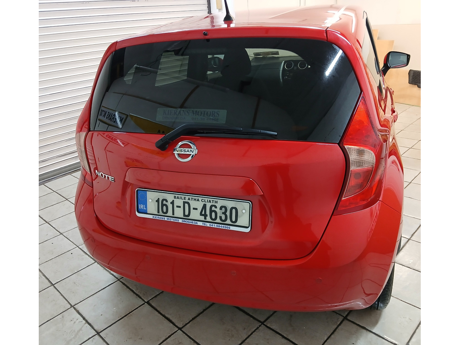 2016 Nissan Note 1.2 SV : One Owner : Low Mileage : Nct to 05/27 : finance arranged : Rear Parking Sensors . €8,500