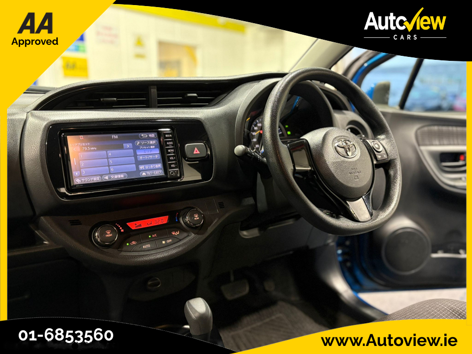 2017 Toyota Yaris /Vitz 1.5 Self-Charging Hybrid. AA APPROVED // FINANCE & NATIONWIDE DELIVERY AVAILABLE // SIMI DEALER €11,995