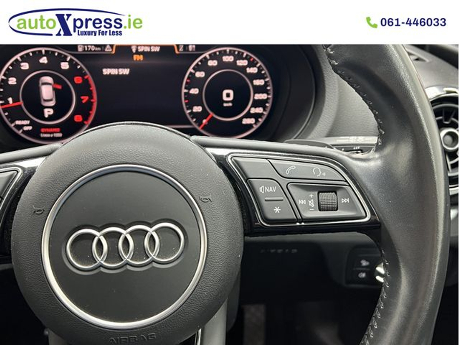 2017 Audi A3 SPORTBACK 2.0TFSI QUATTRO SPORTBACK Automatic €19,495