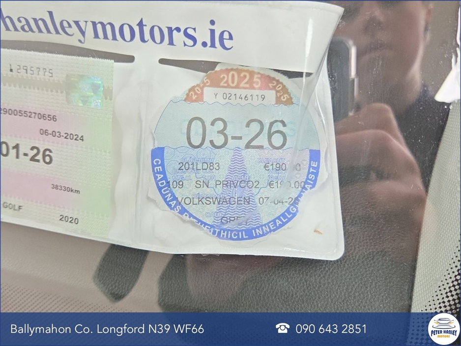 2020 Volkswagen Golf 1.6 TDI 115HP Trendline €20,900