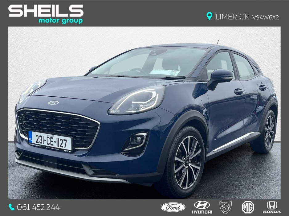 2023 Ford Puma 1.0L EcoBoost Hybrid 125PS Titanium