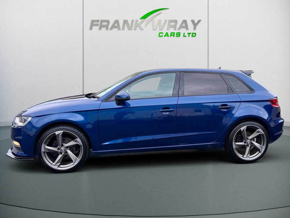 2014 Audi A3 1.2 TFSI SE 110 BHP 5DR **142**€200 TAX**MINT**SCUBA BLUE**KITTED** €10,450