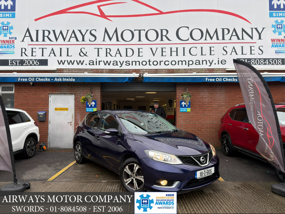 2016 Nissan Pulsar 1.5 DSL SV 5DR €8,350