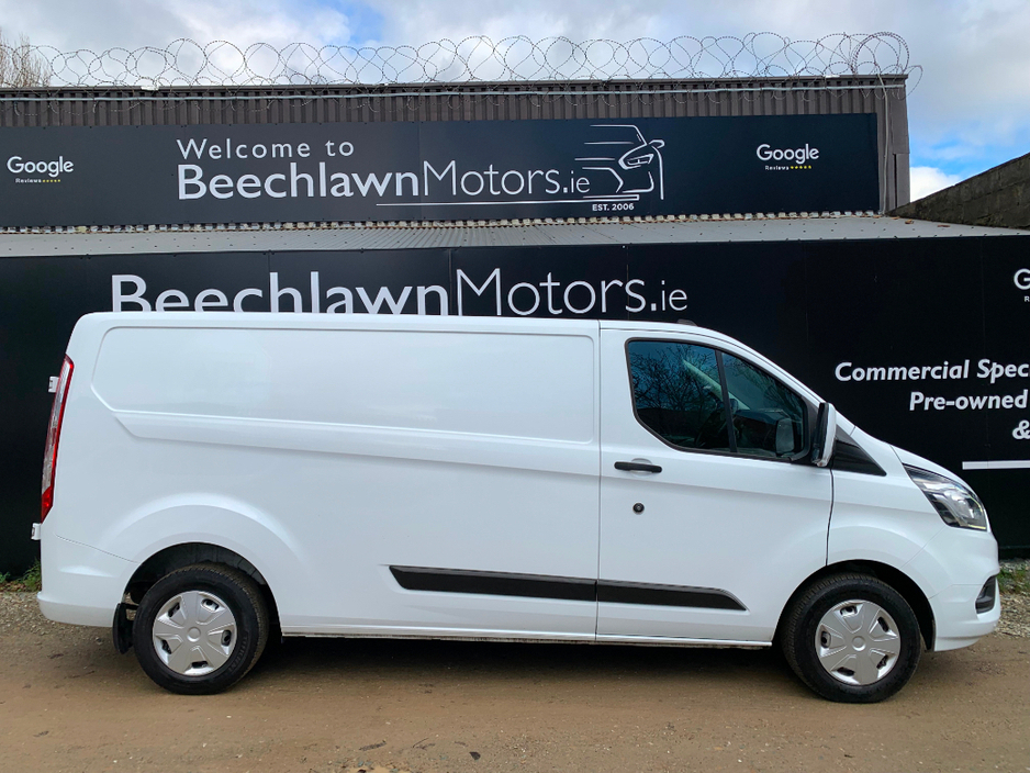 2021 Ford Transit Custom 2.0 TDCI 105 PS LWB TREND // PRICE EXCL. VAT // GREAT CONDITION // 05/26 CVRT // AIR CON, HEATED SEATS AND CRUISE CONTROL // €13,780