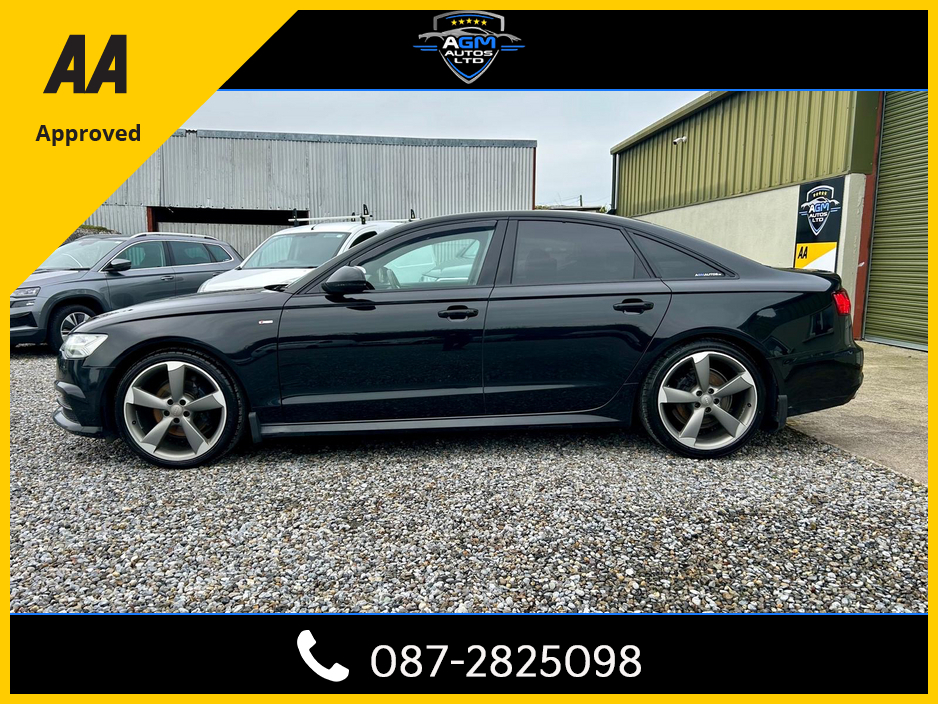 2015 Audi A6 2.0 TDI S LINE ULTRA 1 187BHP 4DR A BLACK EDITION €13,950