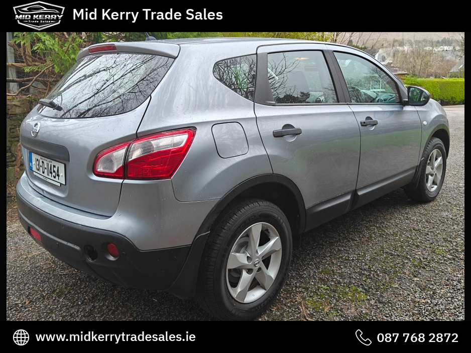 2013 Nissan Qashqai Automatic 1.6 CVT XE 4DR AUTO €5,995