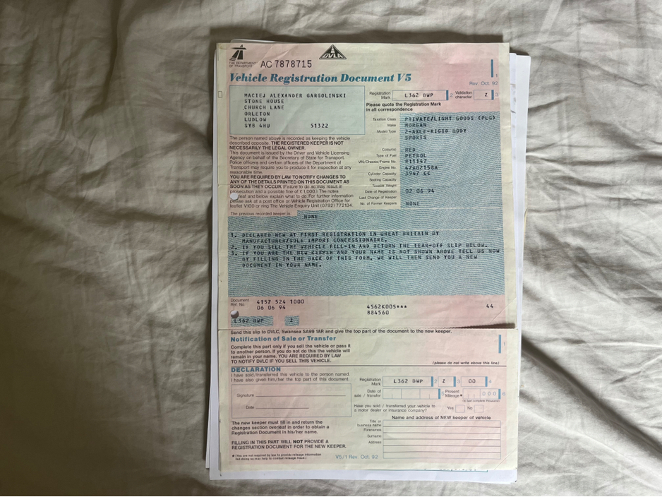 1994 Morgan Plus 4 + 8 3.9 injection €49,950