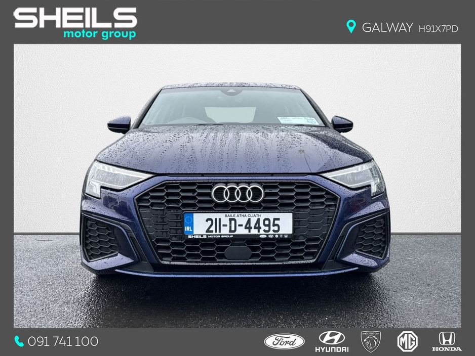 2021 Audi A3 30 TFSI 110HP S Line €25,995