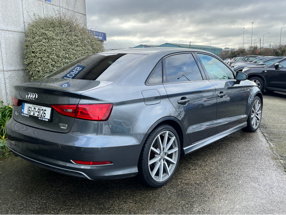 2016 Audi A3 SALOON S-LINE 1.4 TFSI 150BHP PETROL MANUAL €16,950
