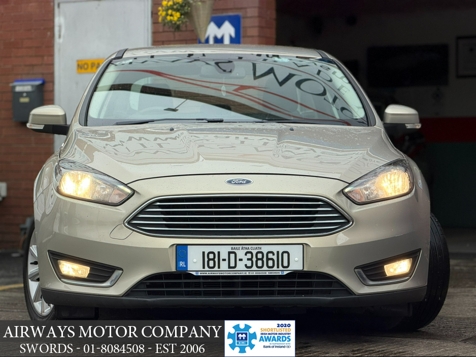 2018 Ford Focus 1.0T TITANIUM SALOON 4DR €11,750