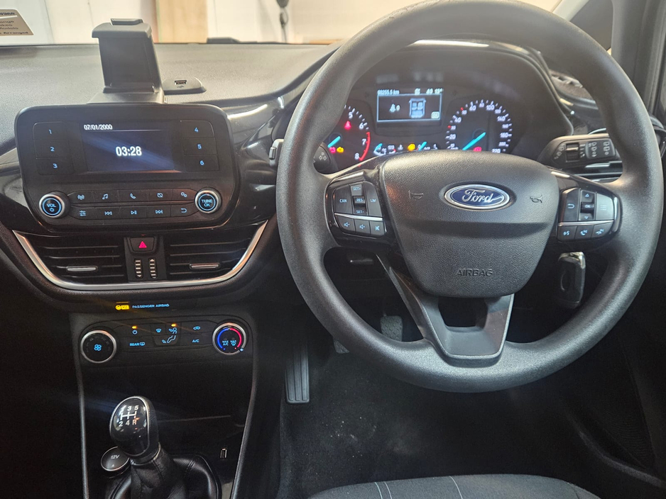 2019 Ford Fiesta ZETEC 1.1 85PS  5DR : FINANCE ARRANGED : €13,500