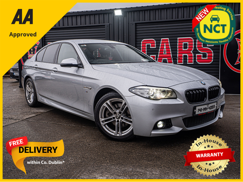 2014 BMW 5 Series 2014 BMW 520d M-Sport/New NCT/Warranty €14,888