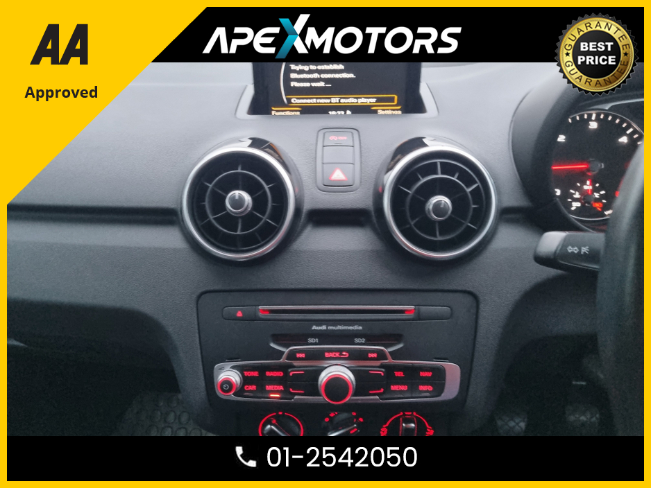 2015 Audi A1 FINANCE ARRANGED * TDI SPORT 116PS 5DR * NEW NCT NOV-26 * IMMACULATE * AA APPROVED * 101 SAFETY CHECKLIST * TOP-SPEC 5DR HATCH * LOW TAX * 12-MONTH ROADSIDE ASSIST* VERY CAREFUL OWNER *CARTELL HISTORY €9,449