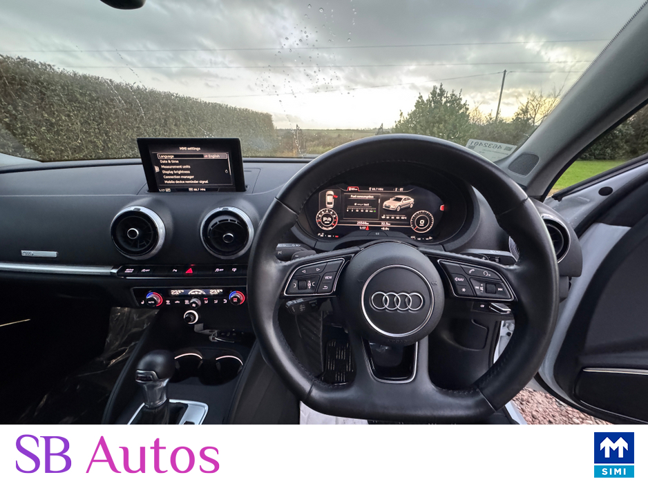 2017 Audi A3 Saloon 171 Audi A3 Sport S Tronic 1.4 TFSI €20,995