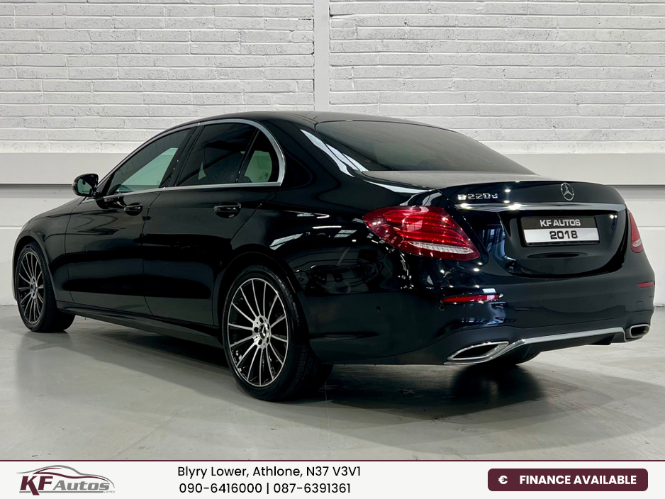 2018 Mercedes-Benz E Class E220d AMG Line 191bhp 4dr Auto - 181 Reg €23,995
