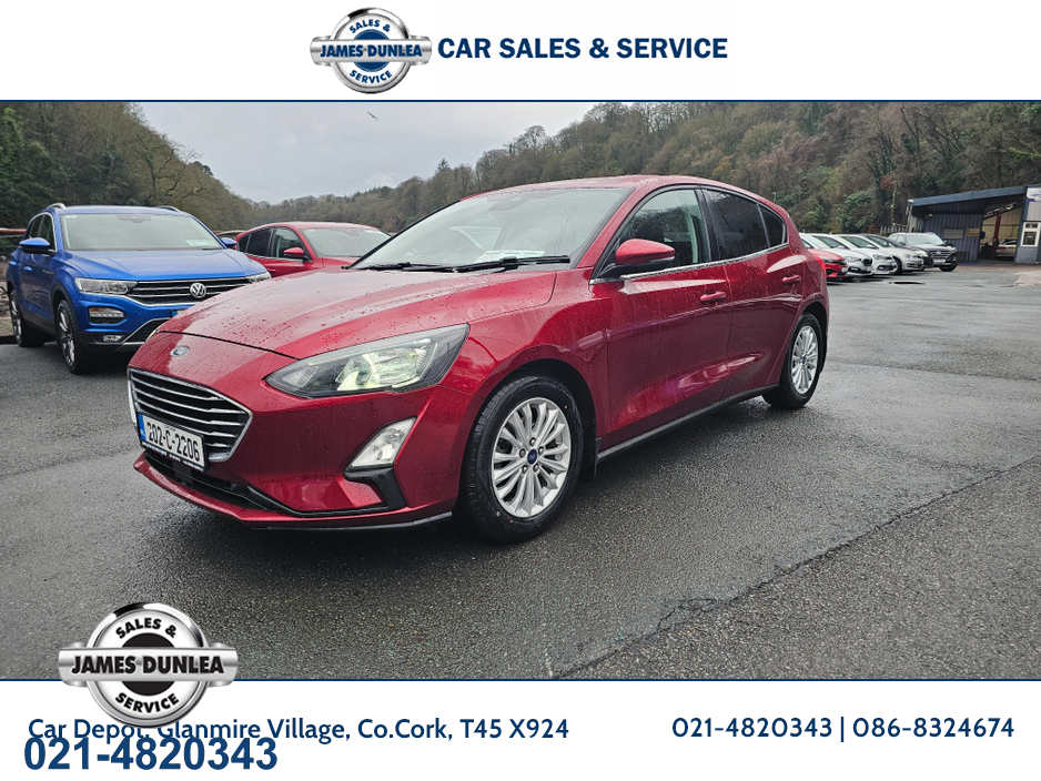 2020 Ford Focus TITANIUM 5DR 1.5 TD 120 BHP €18,750