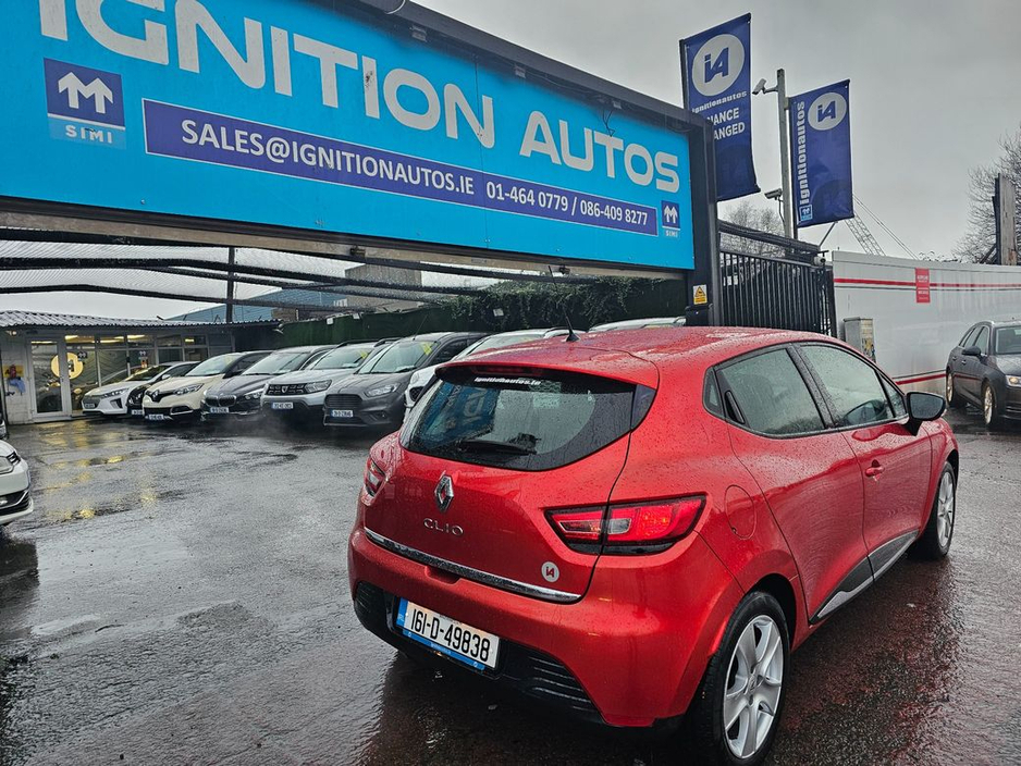 2016 Renault Clio 1.2 PETROL DYNAMIQUE, SERVICE, NCT, AA APPROVED, WARRANTY, 5 STAR REVIEWS. €7,995