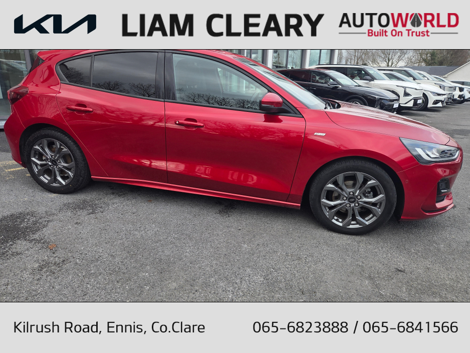 2022 Ford Focus ST-LINE STYLE 5DR 1.0T 12 125 M6 4 €21,995