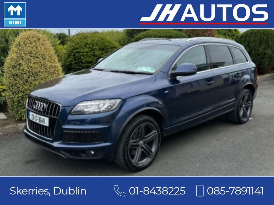 2013 Audi Q7 3.0tdi S Line + Quattro 242HP €15,450