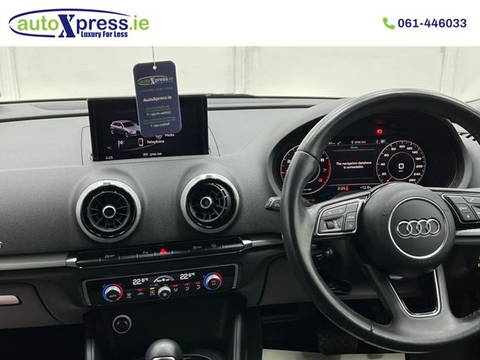 2018 Audi A3 1.4 TFSI Automatic, Reversing camera €18,495