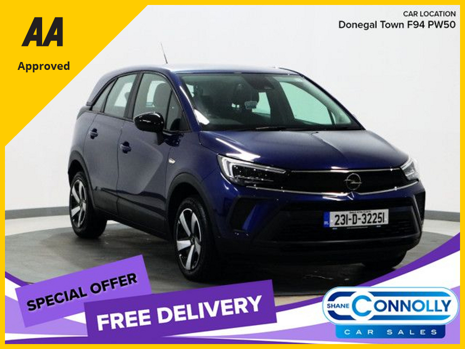 2023 Opel Crossland SC-1.2 110PS -PET- -PET-6SP 5DR X €16,900